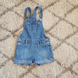 Overall shorts